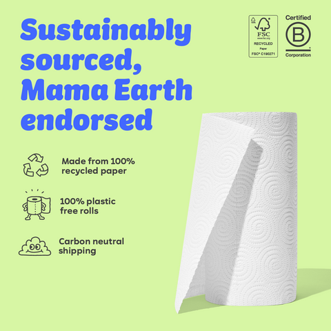 50% Longer Kitchen Roll