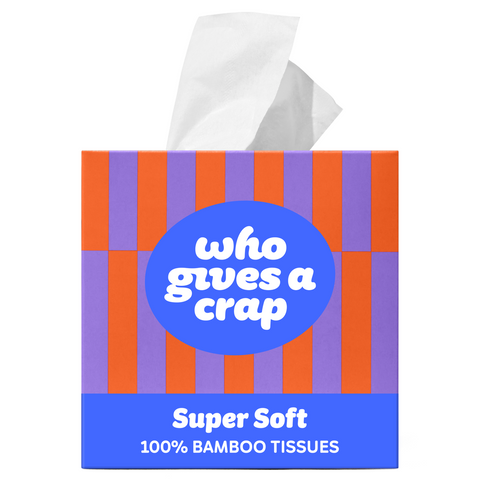 Extra Soft Bamboo Face Tissues (12 Boxes)